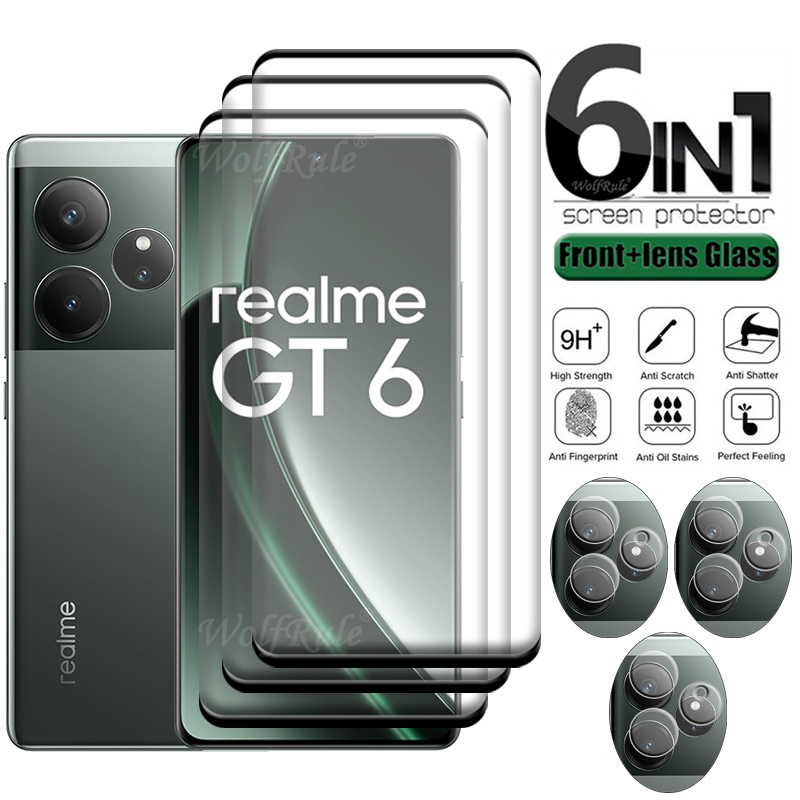 Realme Gt 6 - 6-in-1 For Realme GT 6 Glass