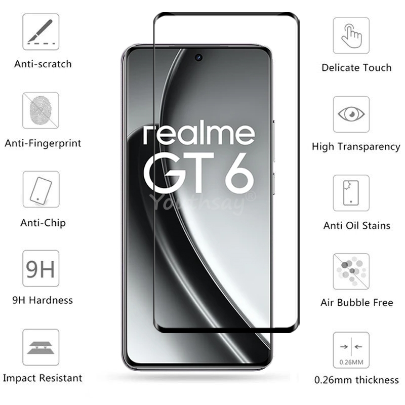 Full Cover Glass For Realme GT - Realme Gt 6 review and price