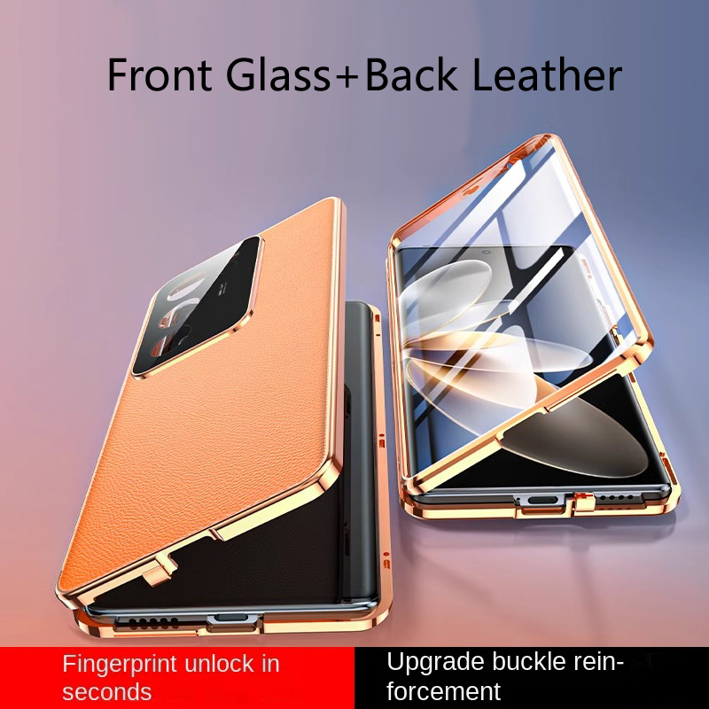 Luxury Leather Glass 360° Cove - Realme Gt 6 review and price