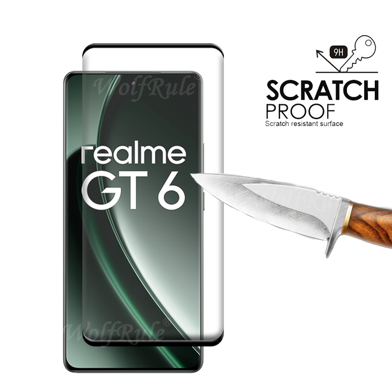 6-in-1 For Realme GT 6 Glass O - Realme Gt 6 review and price