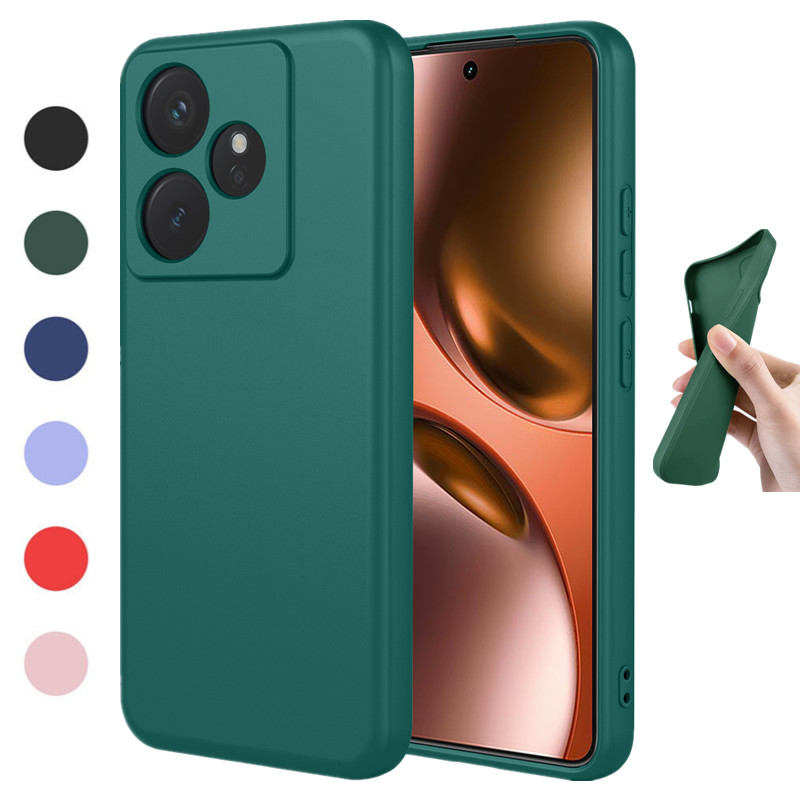 Liquid Silicone Flexible Case  - Realme Gt 6 review and price