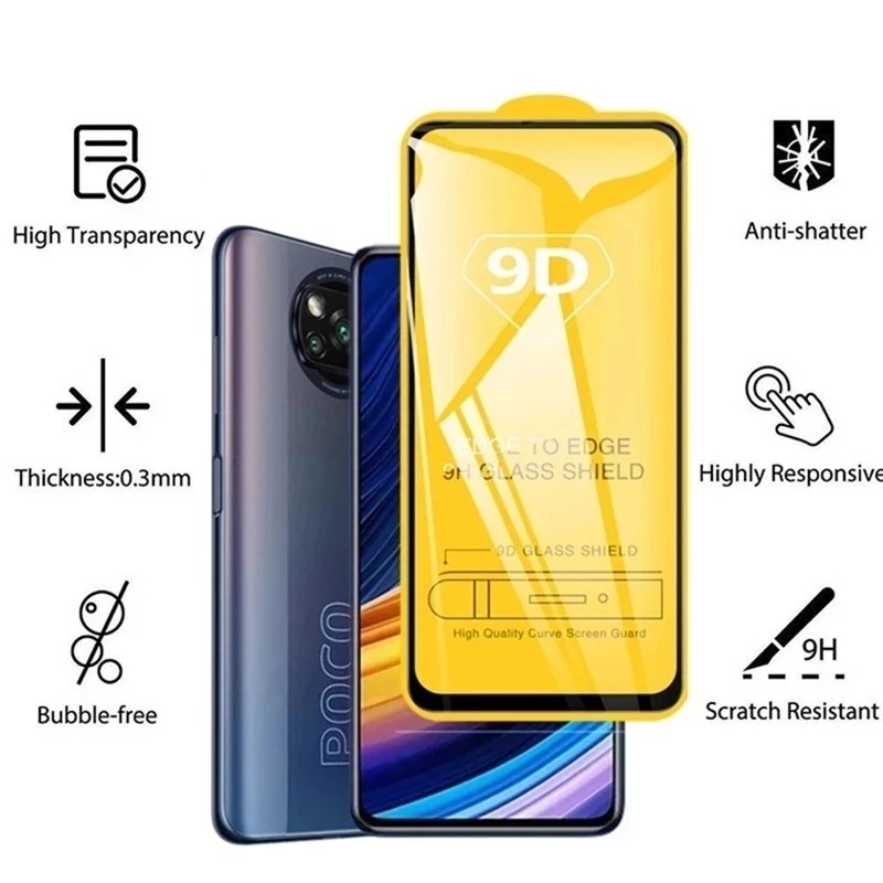 3Pcs 9D Full Cover Screen Prot - Realme Gt 6 review and price